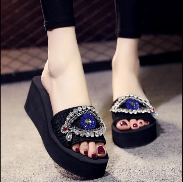 Greek Evil Eye 6cm / 4 Soft Classic Evil Eye Sandals