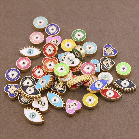 Greek Evil Eye 6pcs Evil Eye Beads