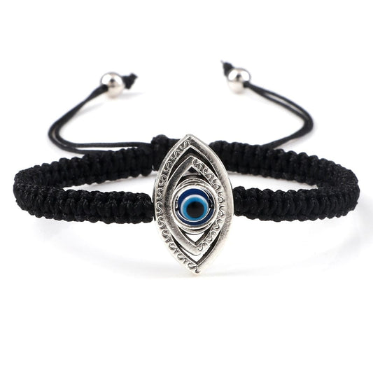 Greek Evil Eye Black Classic Evil Eye Thread Style Bracelets