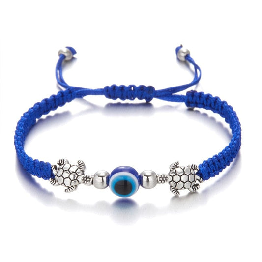 Greek Evil Eye Blue Evil Eye Animals Charm Bracelet