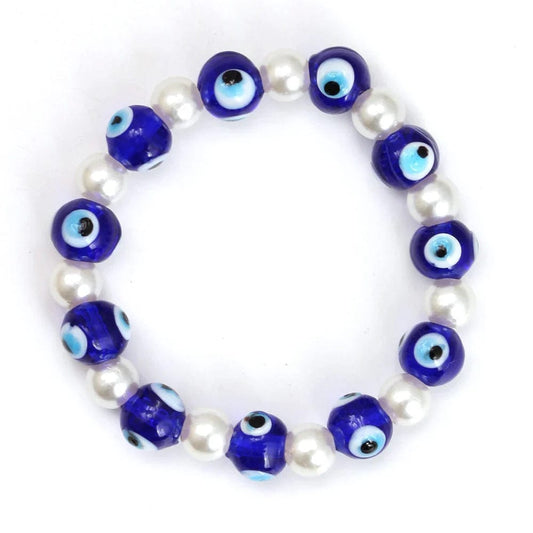 Greek Evil Eye blue Evil Eye Beads Bracelet for Women