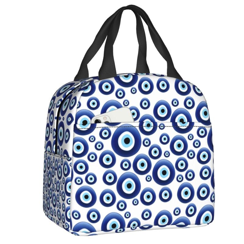 Greek Evil Eye Blue Evil Eye Picnic Bag 3D Printed