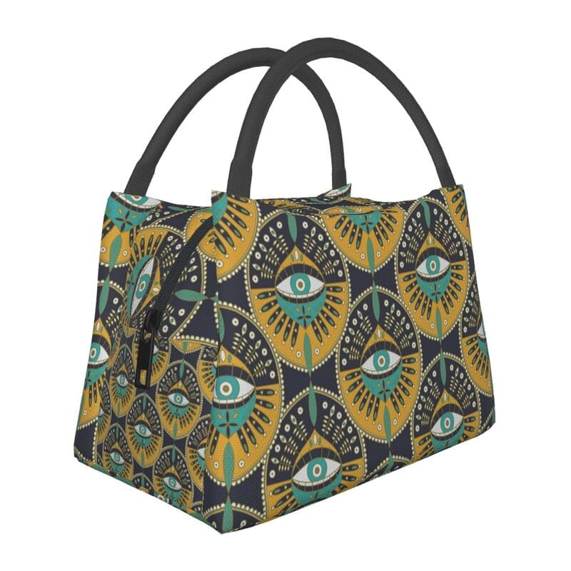 Greek Evil Eye Cedar Evil Eye Lunch Bag for Picnics