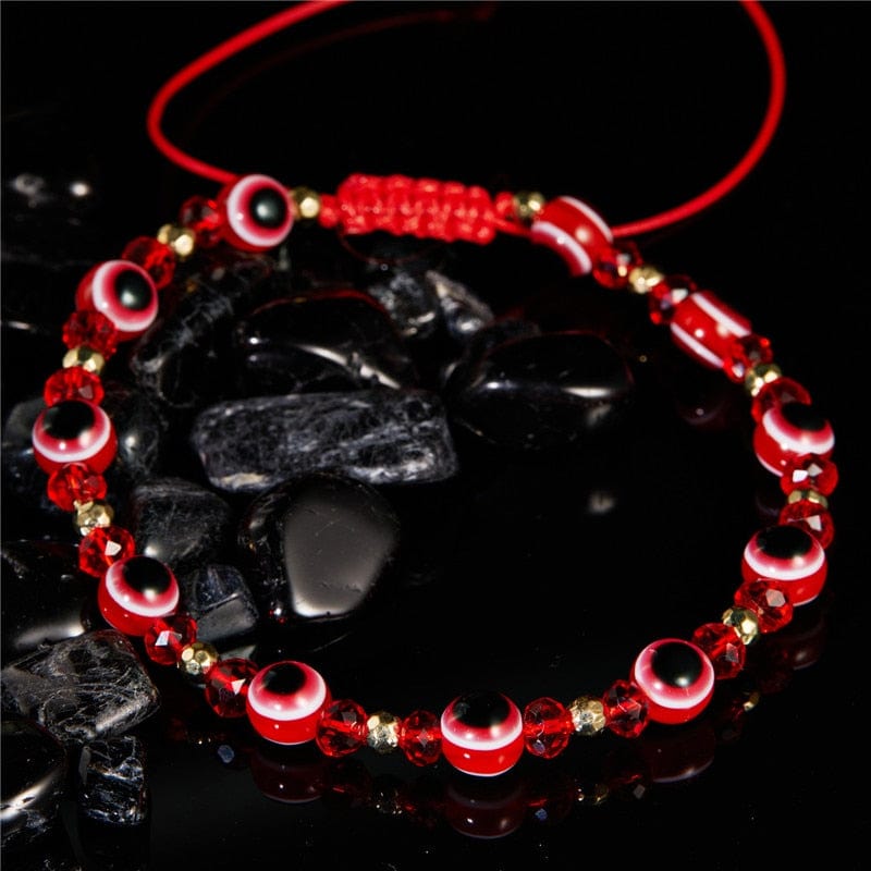 Greek Evil Eye Classic Greek Eye Talisman Beaded Bracelet