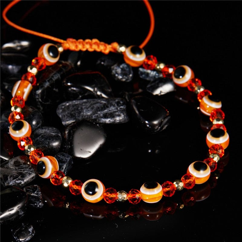 Greek Evil Eye Classic Greek Eye Talisman Beaded Bracelet