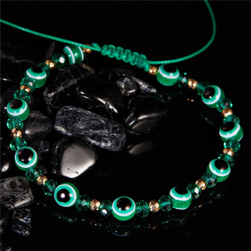 Greek Evil Eye Classic Greek Eye Talisman Beaded Bracelet