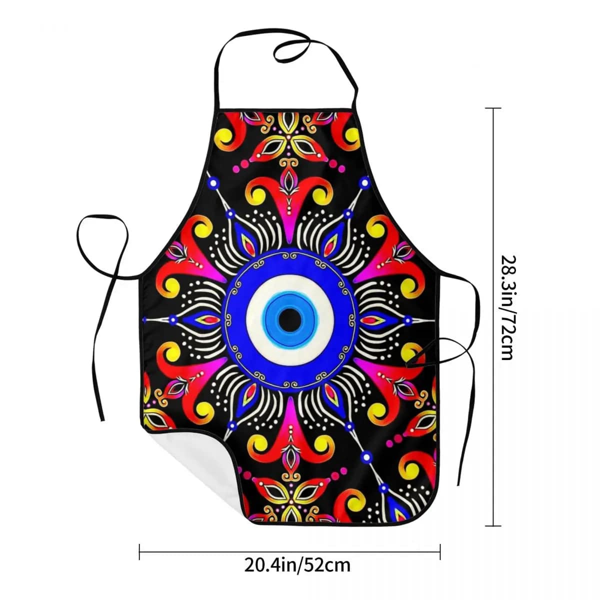 Greek Evil Eye Colorful Evil Eye Apron