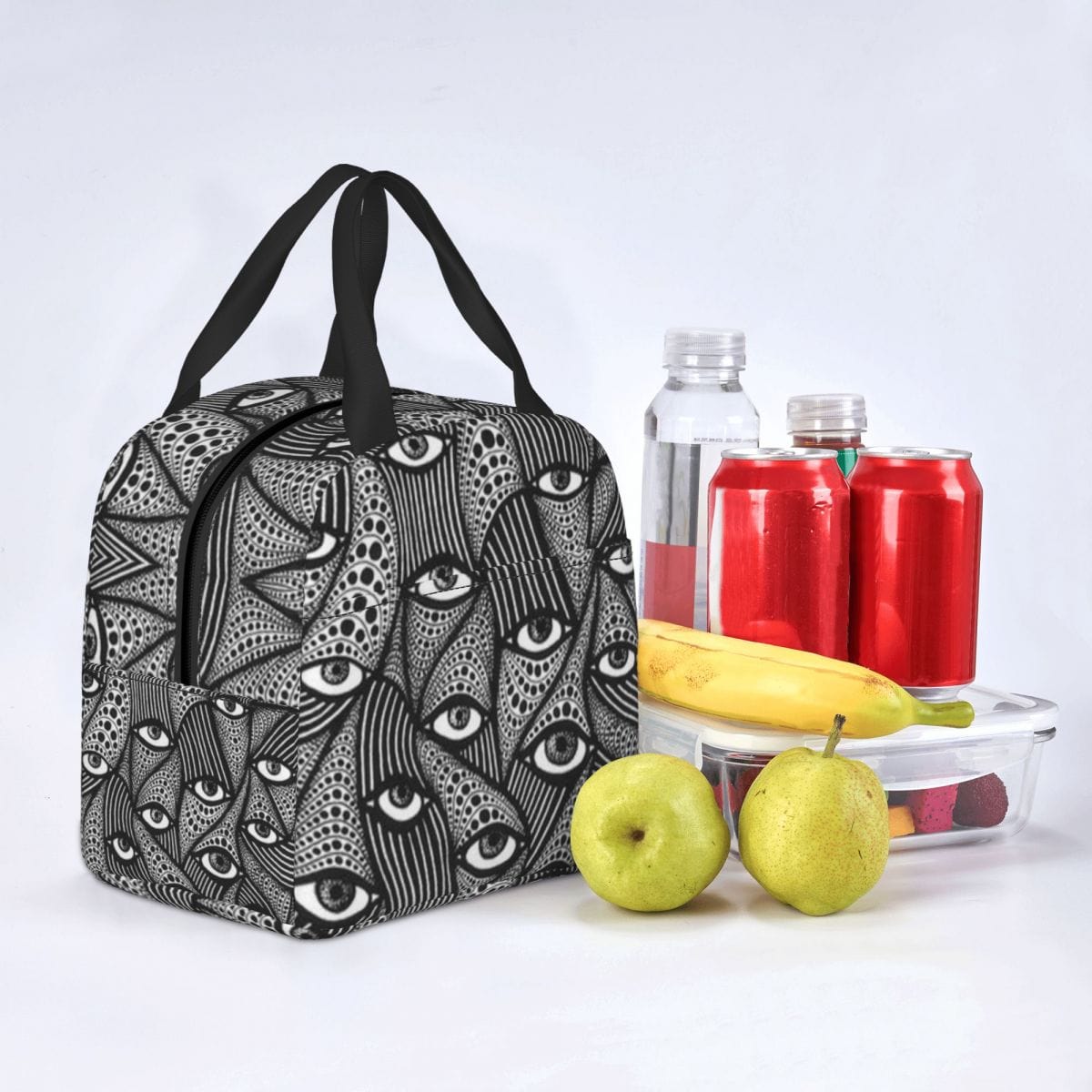 Greek Evil Eye Dark Evil Eye Lunch Bag