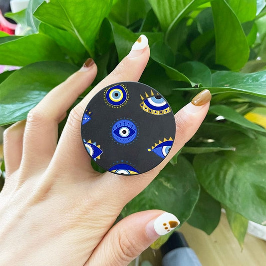 Greek Evil Eye Design 1 Blue Evil Eye Pretty popsocket