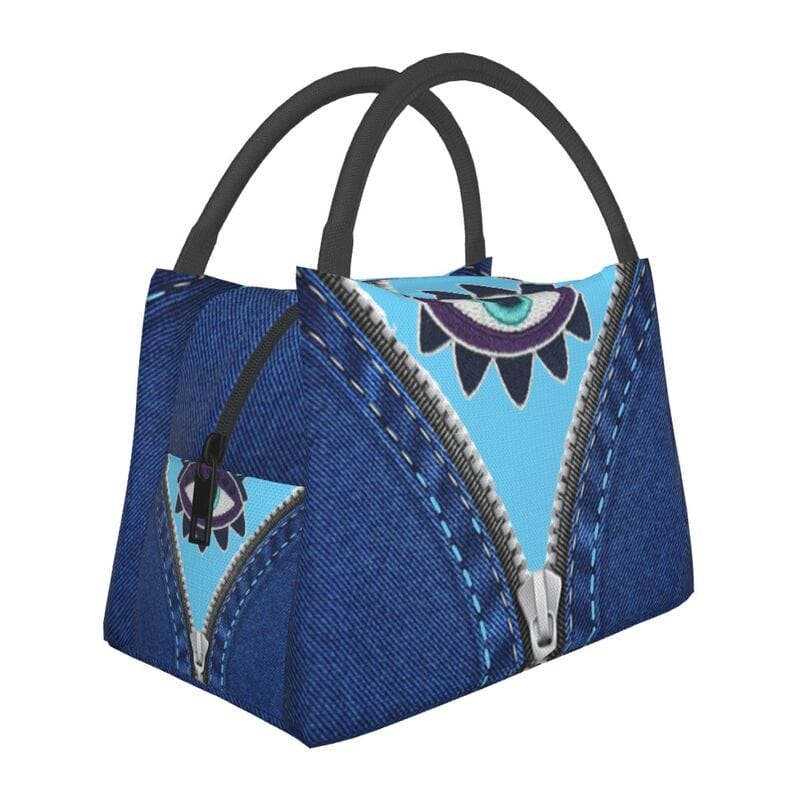 Greek Evil Eye Design-1 Evil Eye Food Carrying Bag