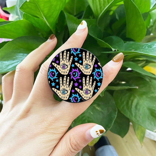 Greek Evil Eye Design 1 Evil Eye Hamsa Hand Popsocket