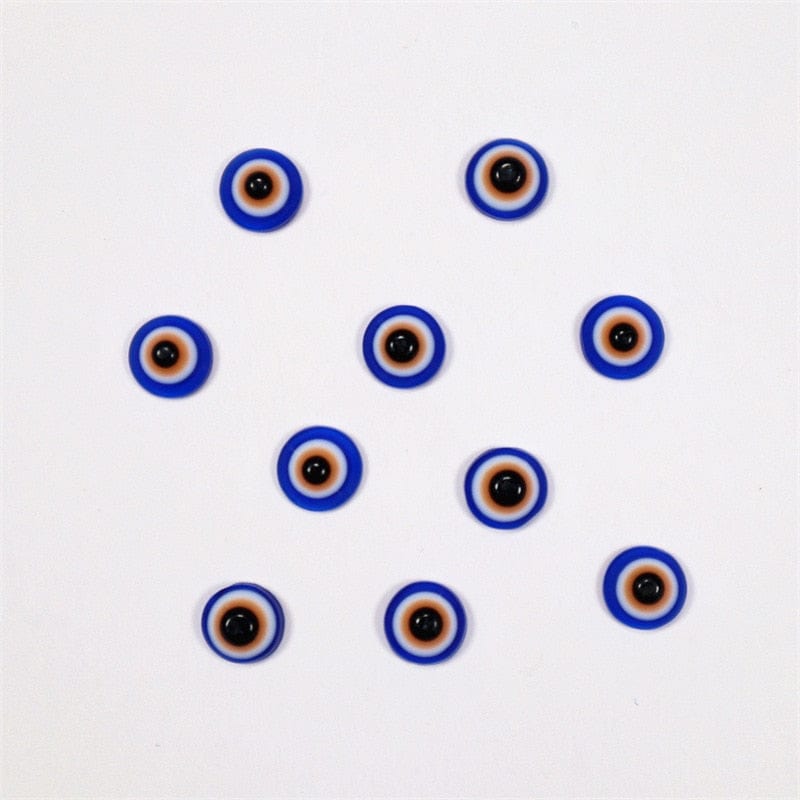 Greek Evil Eye Design 1 Evil Eye Nail Beads