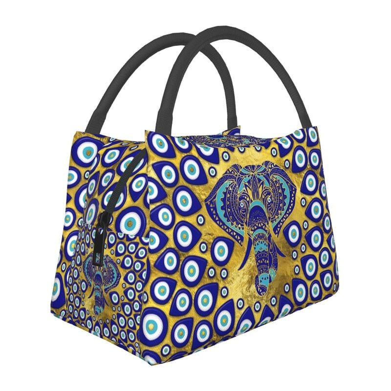 Greek Evil Eye Design-10 Evil Eye Food Carrying Bag