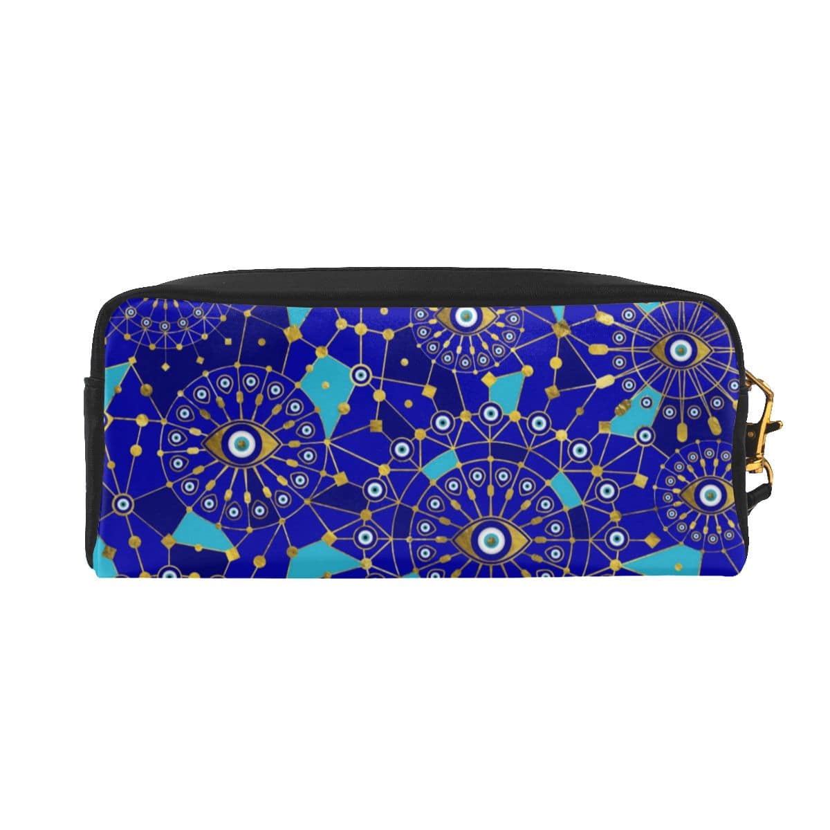 Greek Evil Eye Design 10 Evil Eye Printed Cosmetics Purse