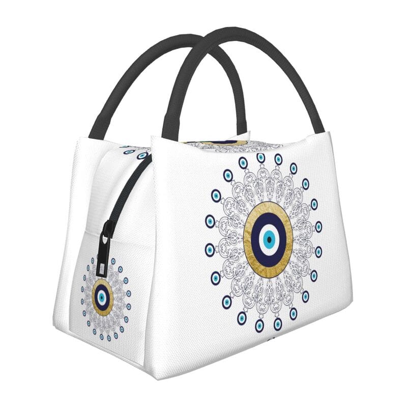 Greek Evil Eye Design-13 Evil Eye Food Carrying Bag