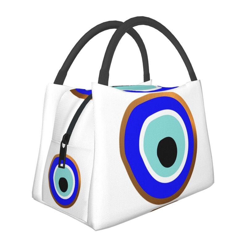 Greek Evil Eye Design-15 Evil Eye Food Carrying Bag