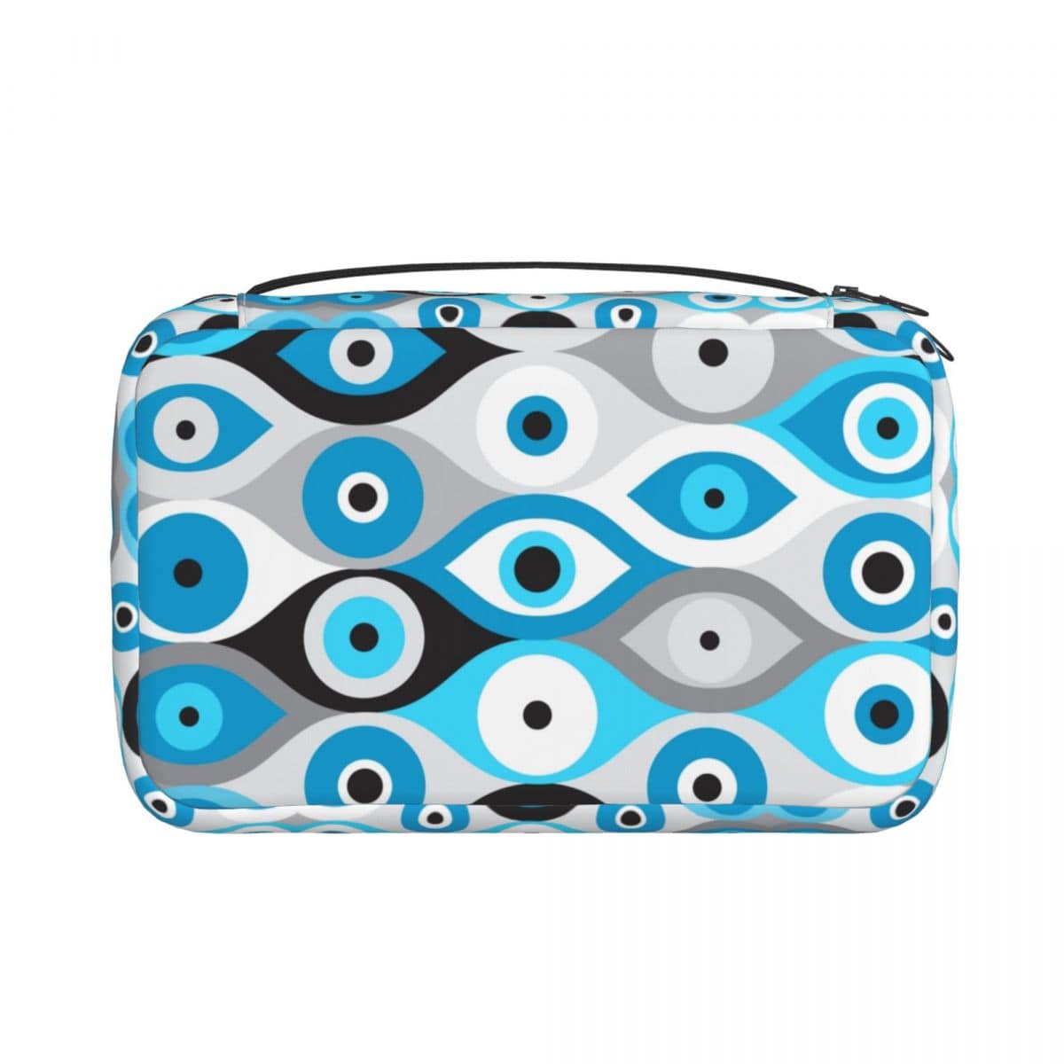 Greek Evil Eye Design-16 Evil Eye Cosmetics Bag