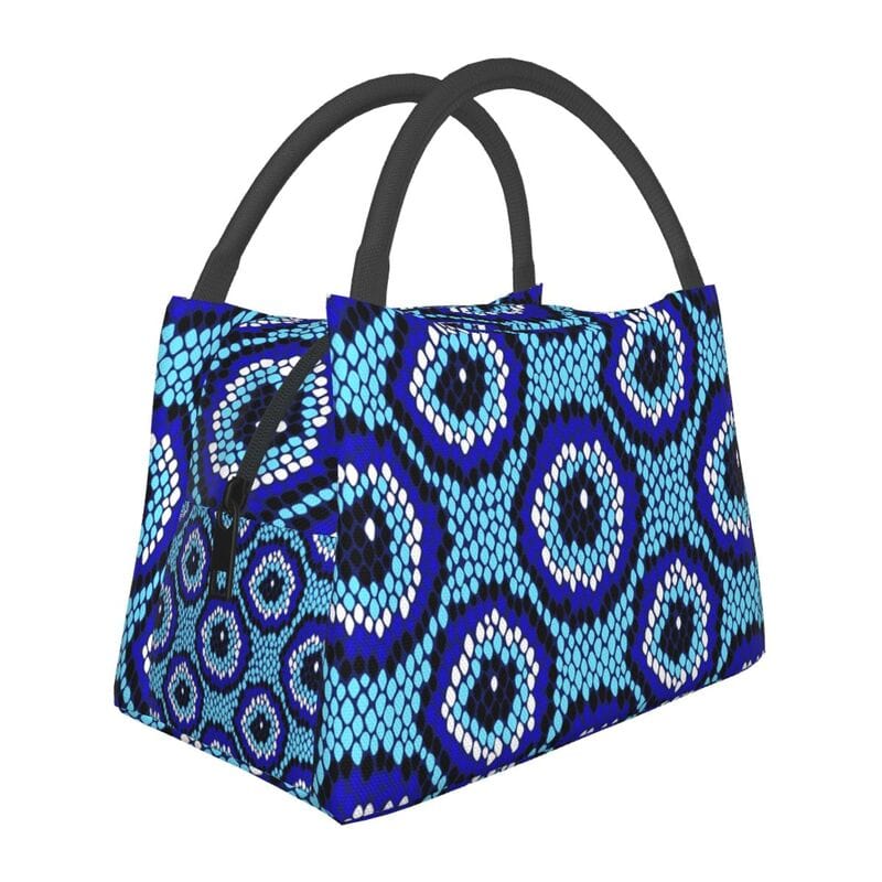 Greek Evil Eye Design-17 Evil Eye Food Carrying Bag