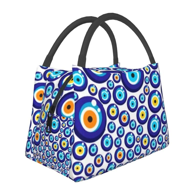 Greek Evil Eye Design-2 Evil Eye Food Carrying Bag