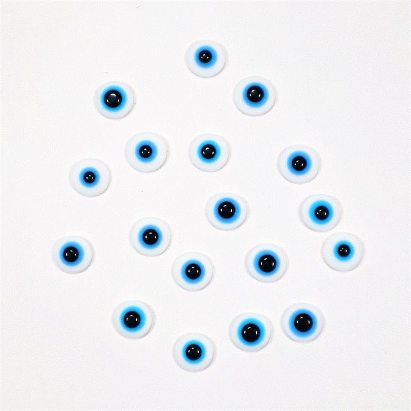 Greek Evil Eye Design 2 Evil Eye Nail Beads