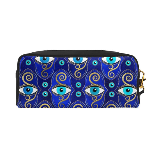 Greek Evil Eye Design 2 Evil Eye Printed Cosmetics Purse