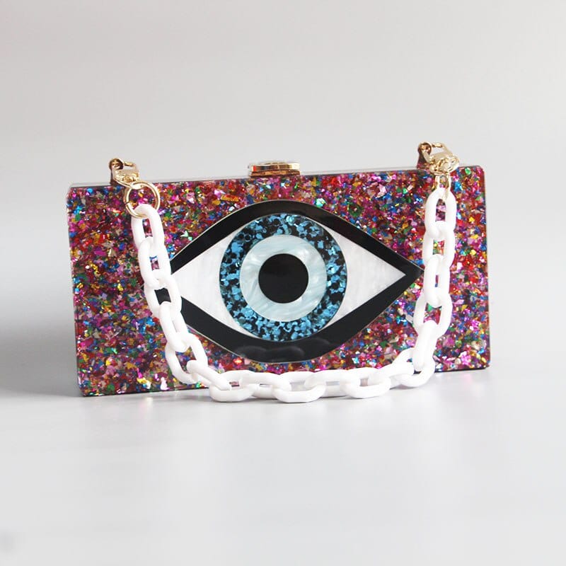 Greek Evil Eye Design 3 Colorful Evil Eye Shoulder Bags