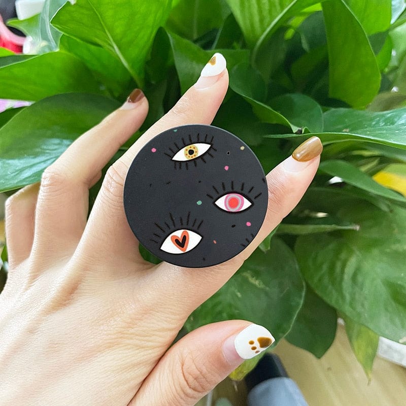 Greek Evil Eye Design 3 Evil Eye Colorful Turkish Popsocket