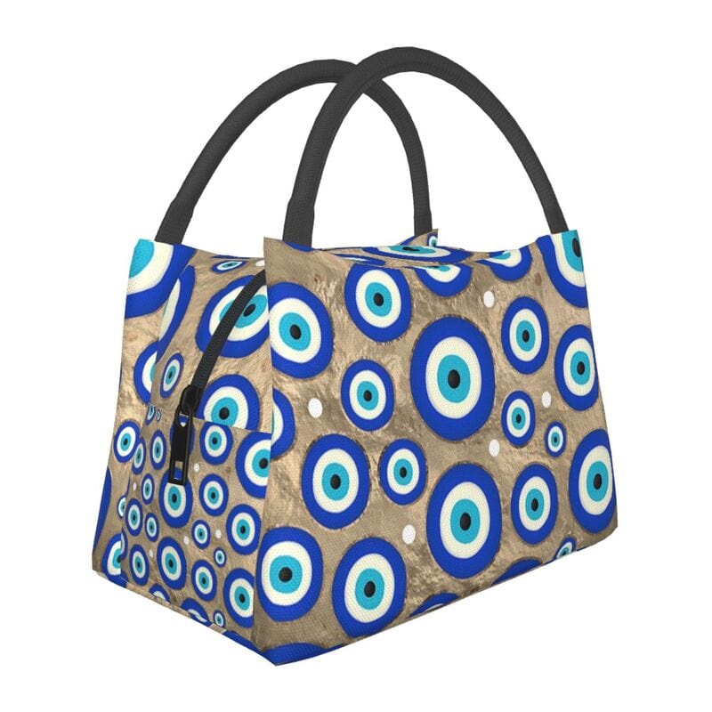 Greek Evil Eye Design-3 Evil Eye Food Carrying Bag