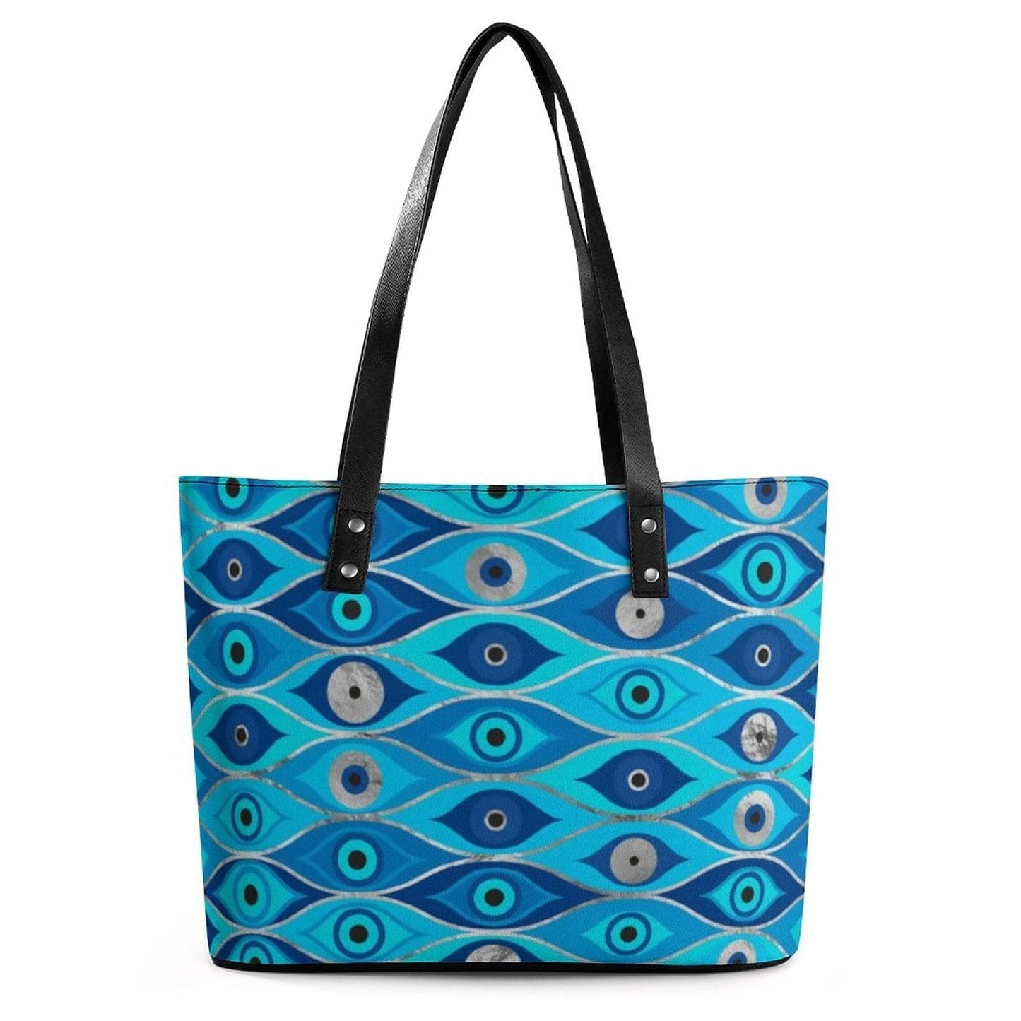 Greek Evil Eye Design 3 Evil Eye Guard Handbags