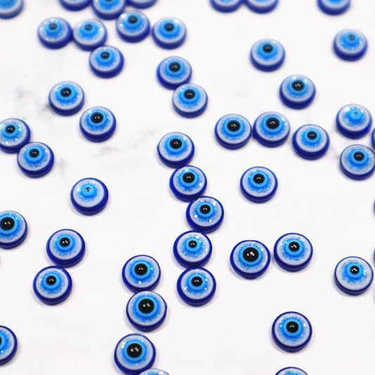 Greek Evil Eye Design 3 Evil Eye Nail Beads