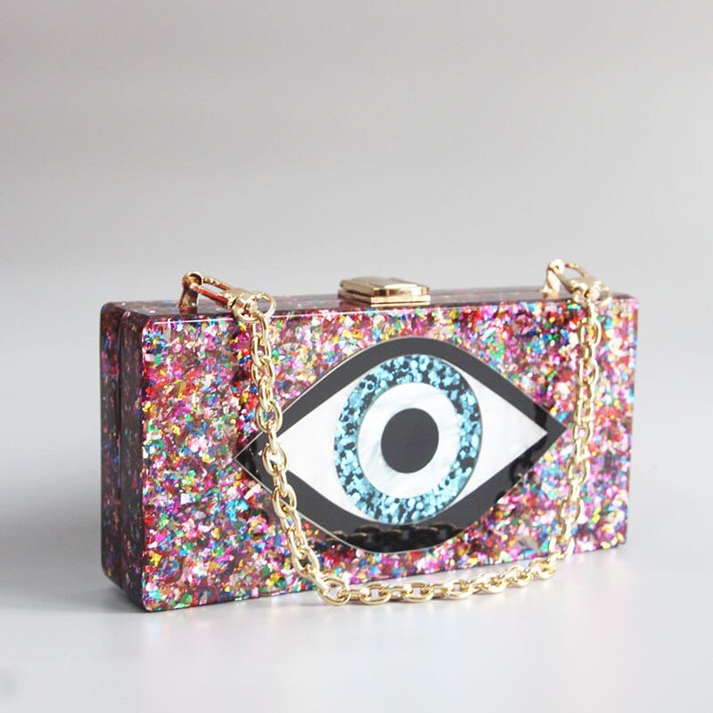 Greek Evil Eye Design 4 Colorful Evil Eye Shoulder Bags