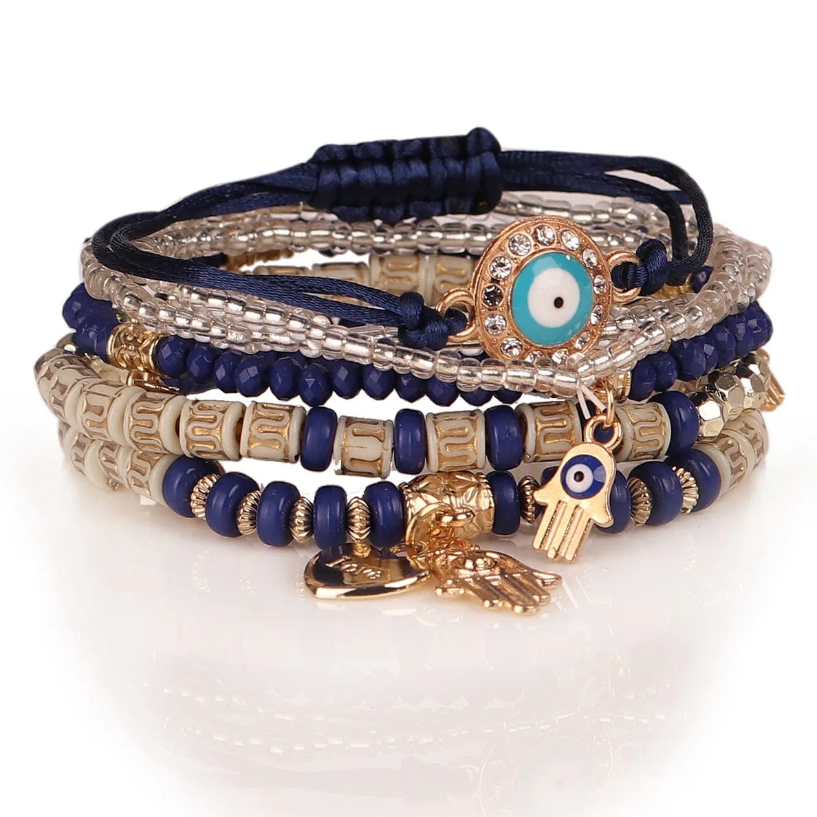 Greek Evil Eye Design 4 Evil Eye Bohemian Bangle