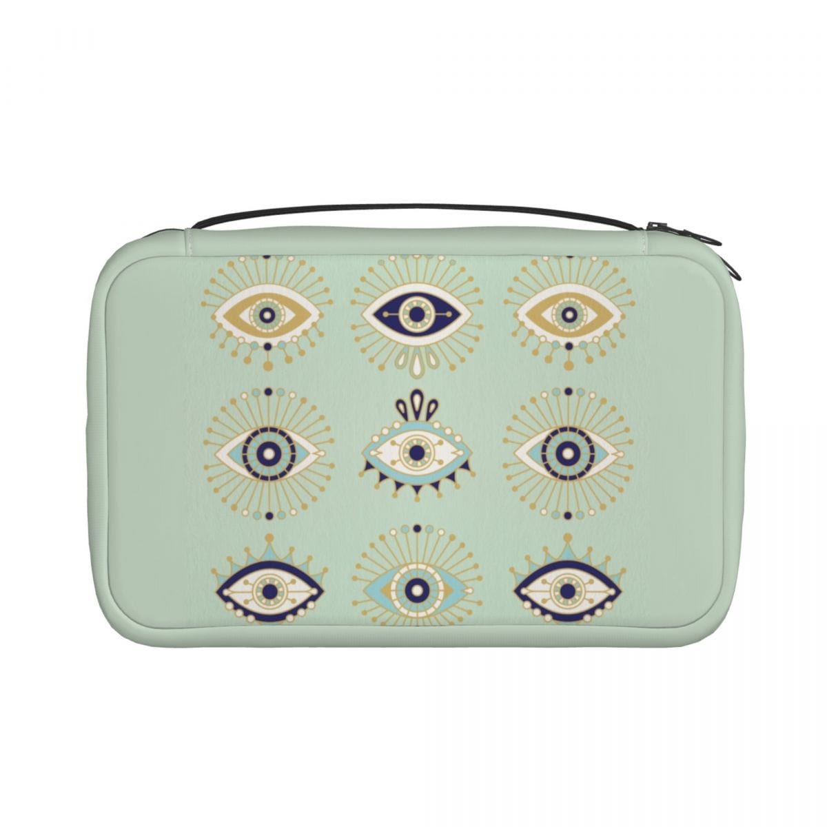 Greek Evil Eye Design-4 Evil Eye Cosmetics Bag