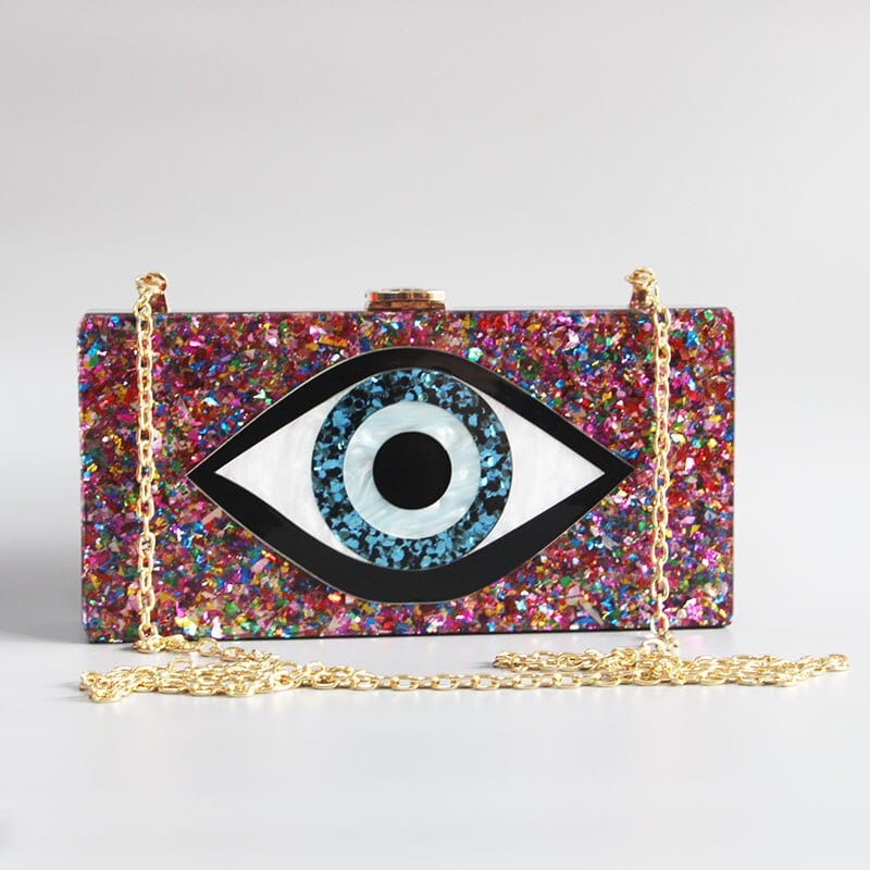 Greek Evil Eye Design 5 Colorful Evil Eye Shoulder Bags