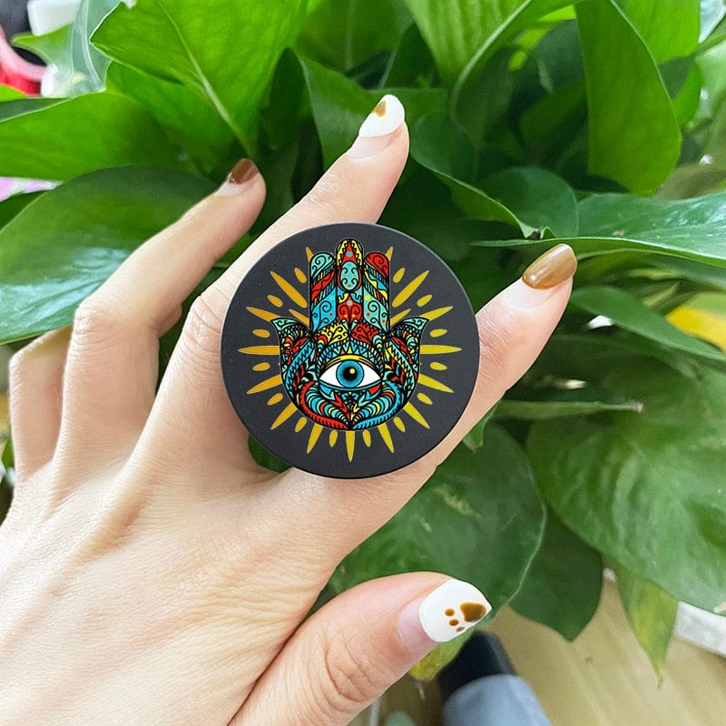 Greek Evil Eye Design 5 Evil Eye Colorful Turkish Popsocket