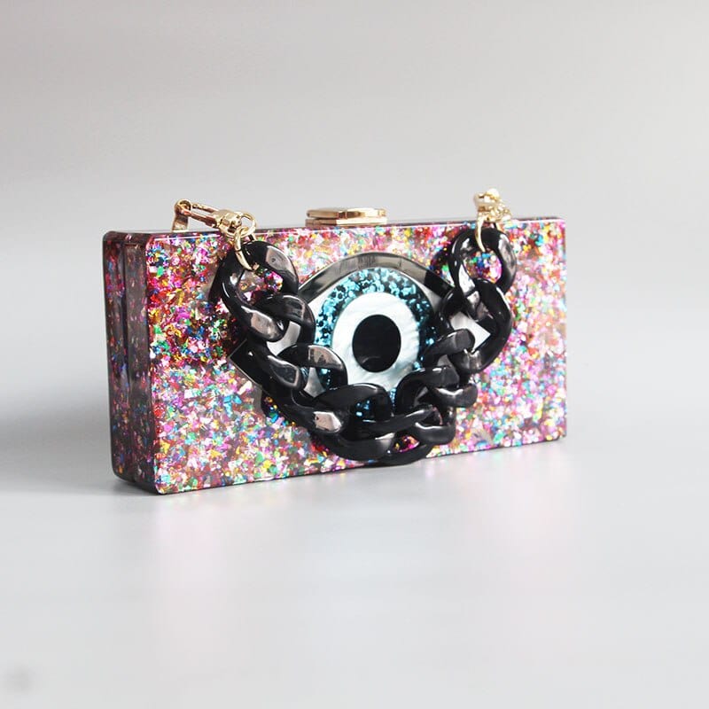 Greek Evil Eye Design 6 Colorful Evil Eye Shoulder Bags