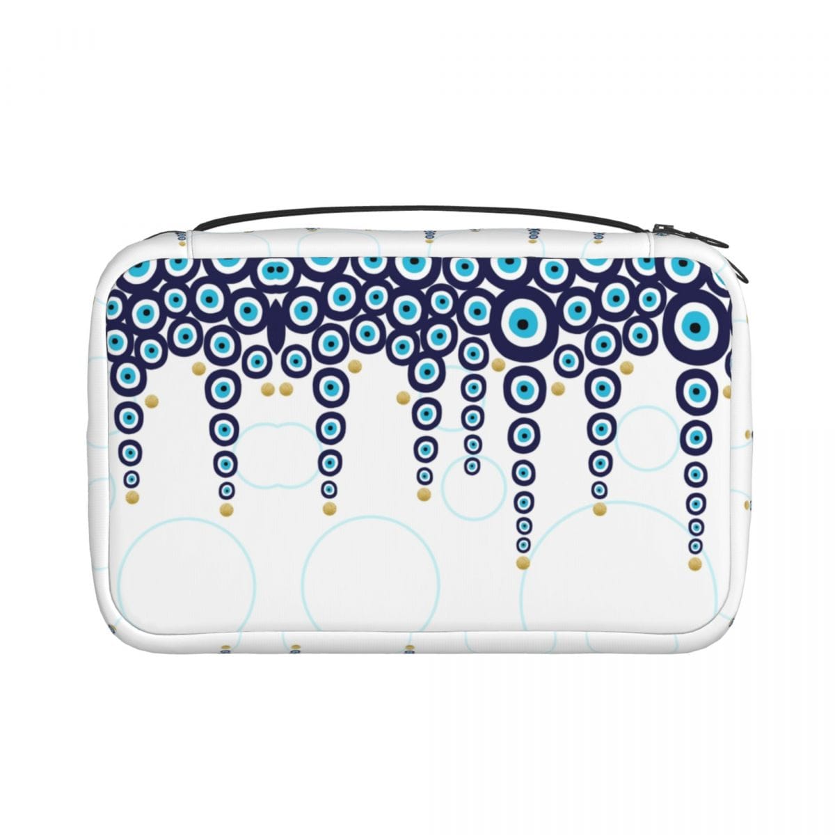 Greek Evil Eye Design-6 Evil Eye Cosmetics Bag