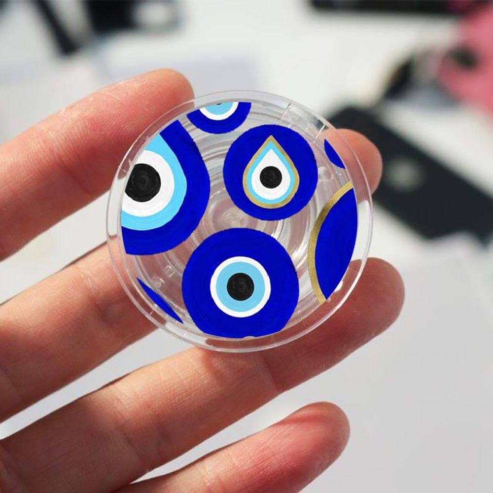 Greek Evil Eye Design 6 Evil Eye Popsocket For Phones