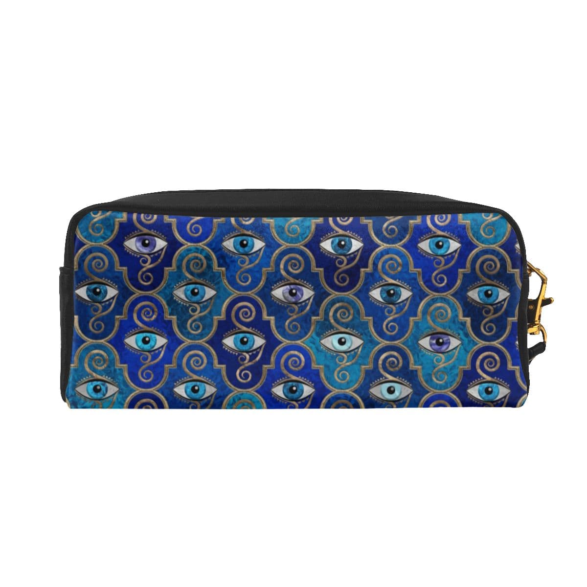 Greek Evil Eye Design 6 Evil Eye Printed Cosmetics Purse