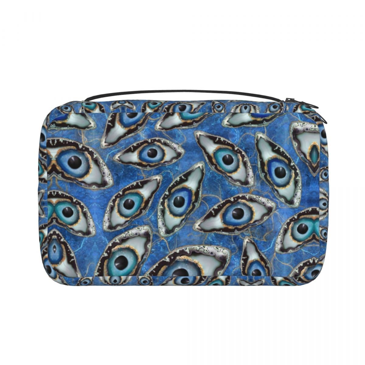 Greek Evil Eye Design-7 Evil Eye Cosmetics Bag