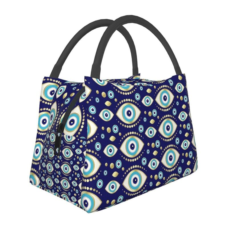 Greek Evil Eye Design-7 Evil Eye Food Carrying Bag