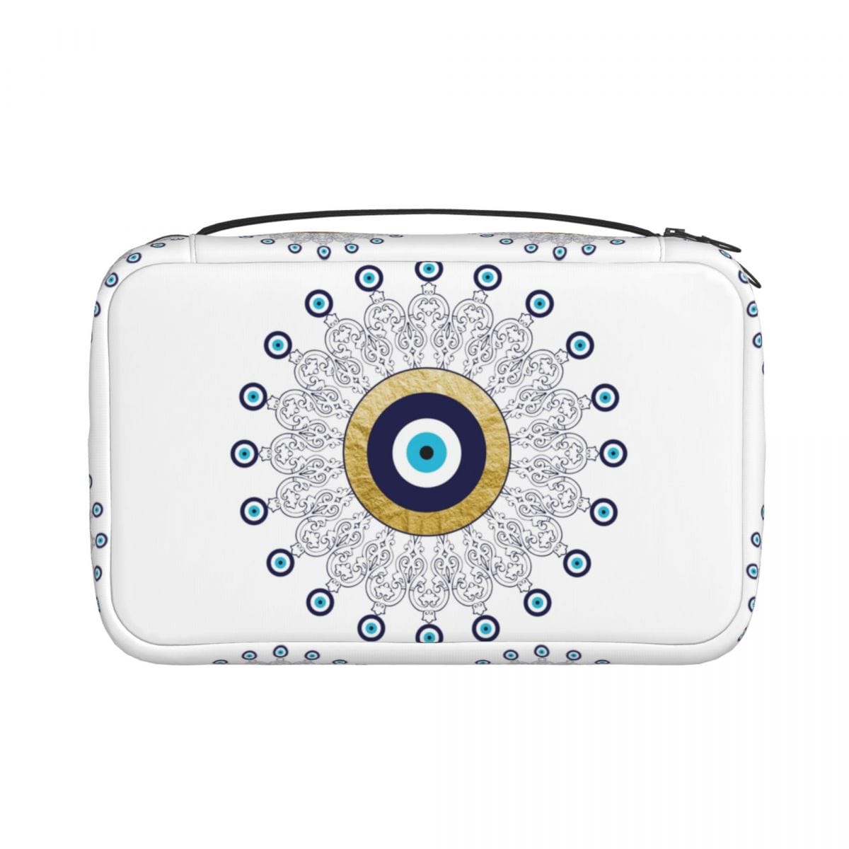 Greek Evil Eye Design-8 Evil Eye Cosmetics Bag