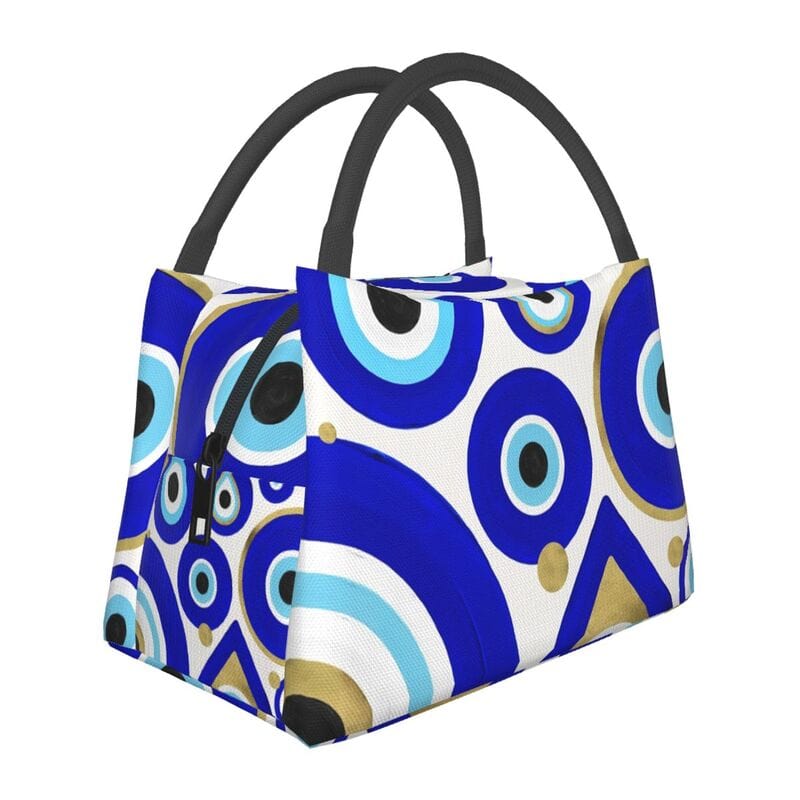 Greek Evil Eye Design-8 Evil Eye Food Carrying Bag