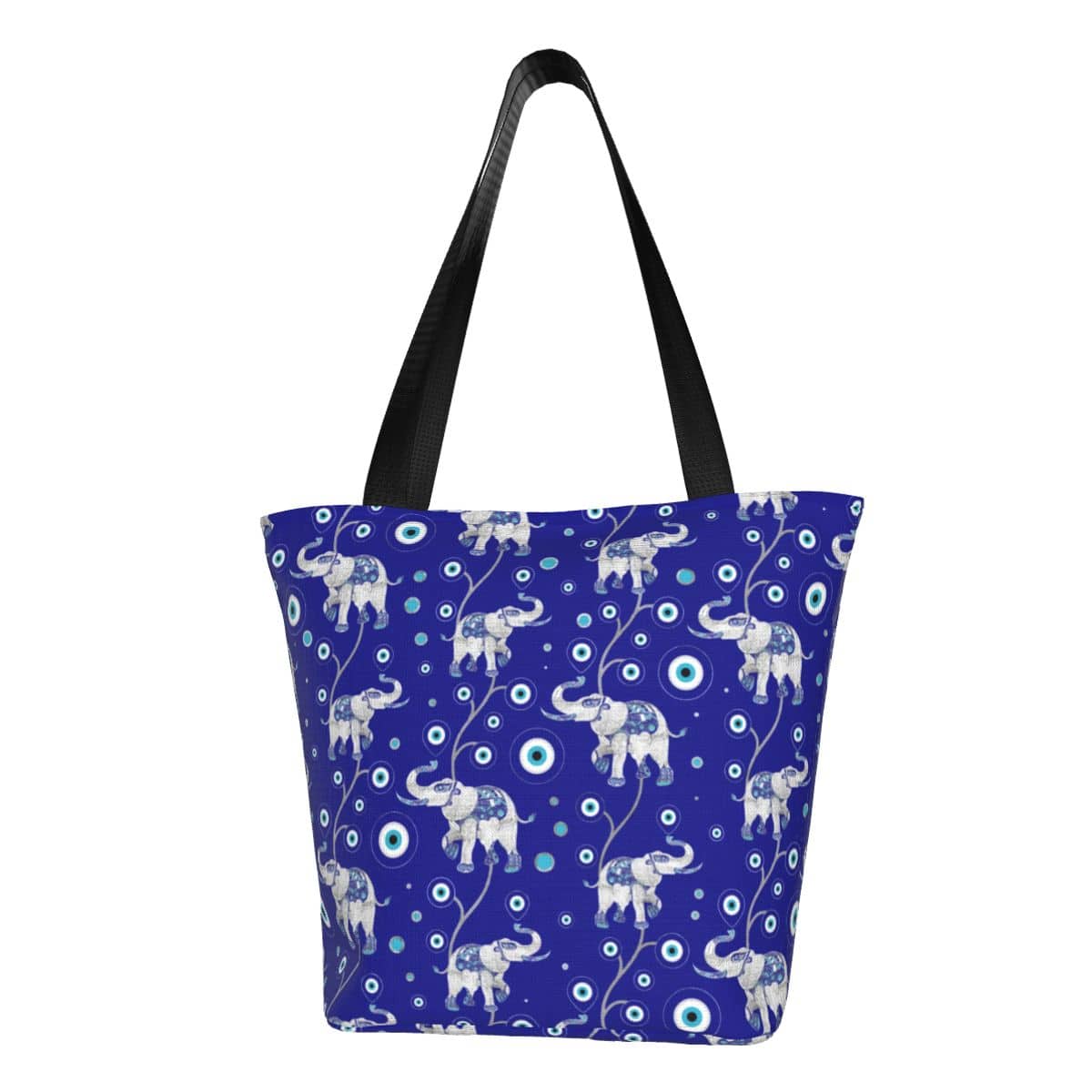 Greek Evil Eye Design 8 Evil Eye Printed Shoulder Bags