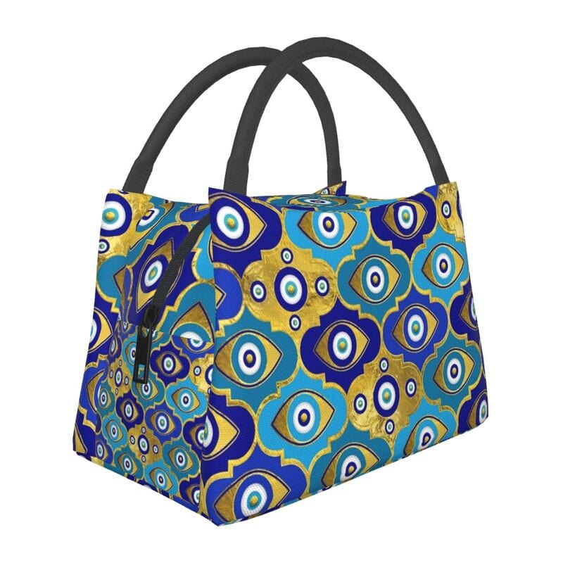 Greek Evil Eye Design-9 Evil Eye Food Carrying Bag