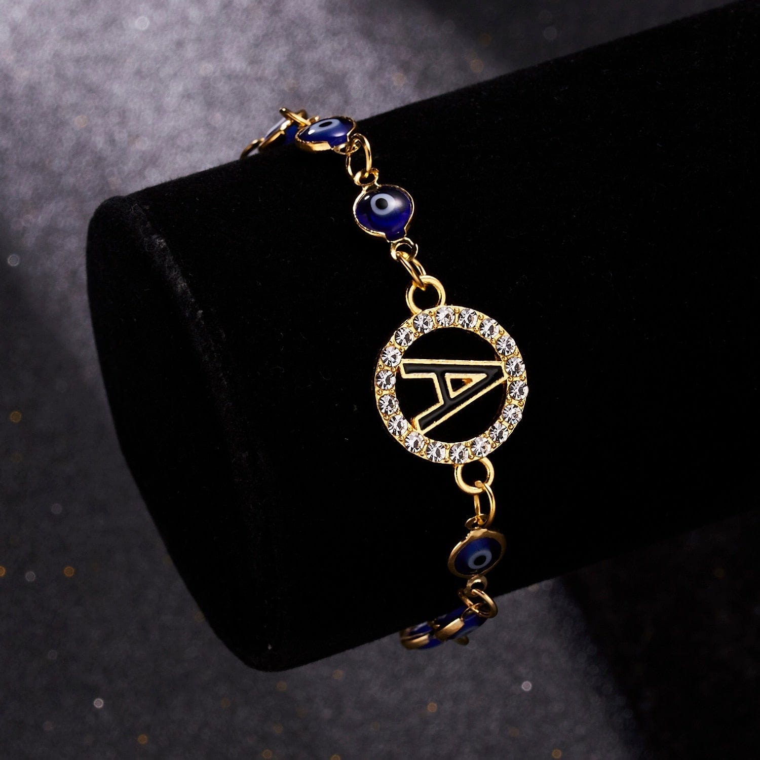 Greek Evil Eye Evil Eye Alphabetic Bracelet