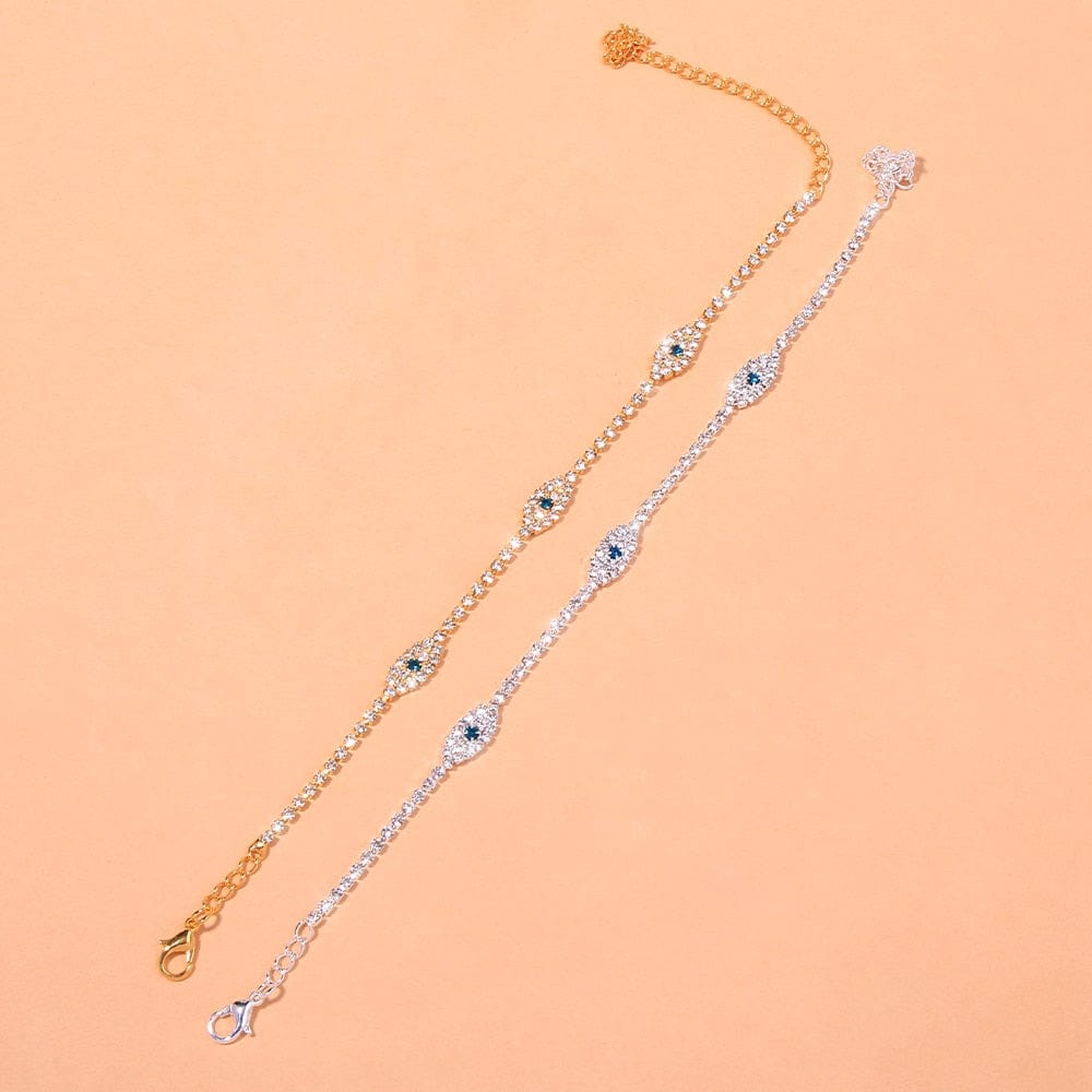 Greek Evil Eye Evil Eye Anklet for Women