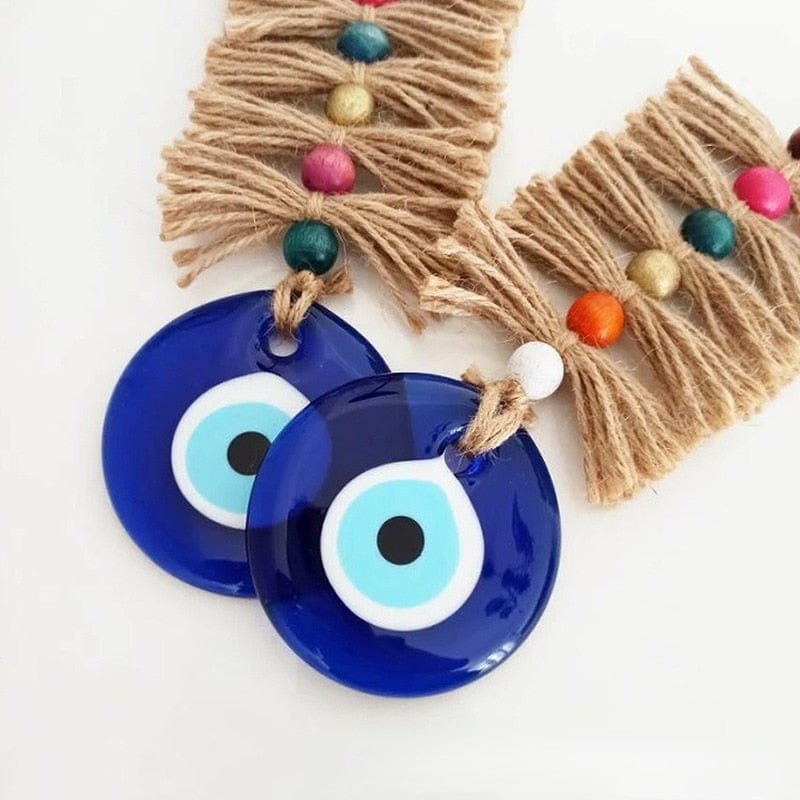 Greek Evil Eye Evil Eye Beaded Wall Hanging - Best Gift