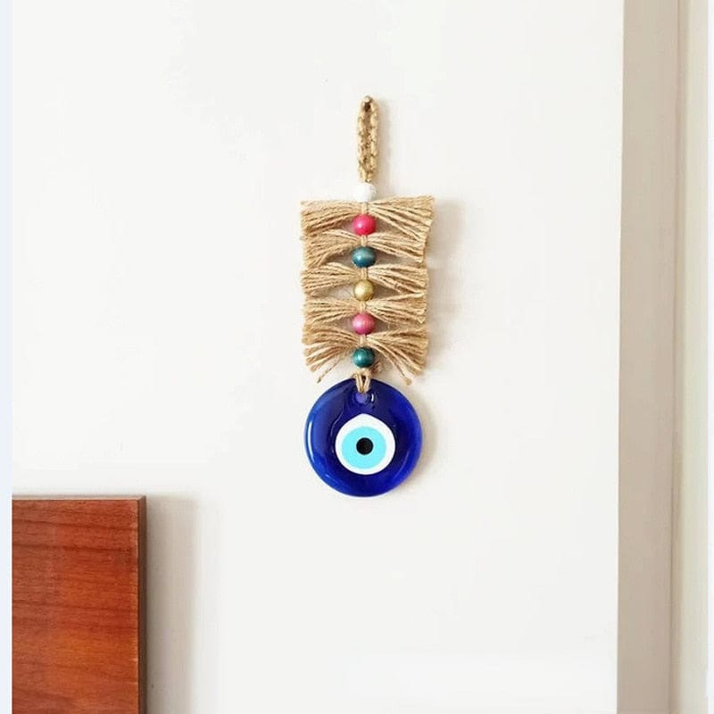 Greek Evil Eye Evil Eye Beaded Wall Hanging - Best Gift