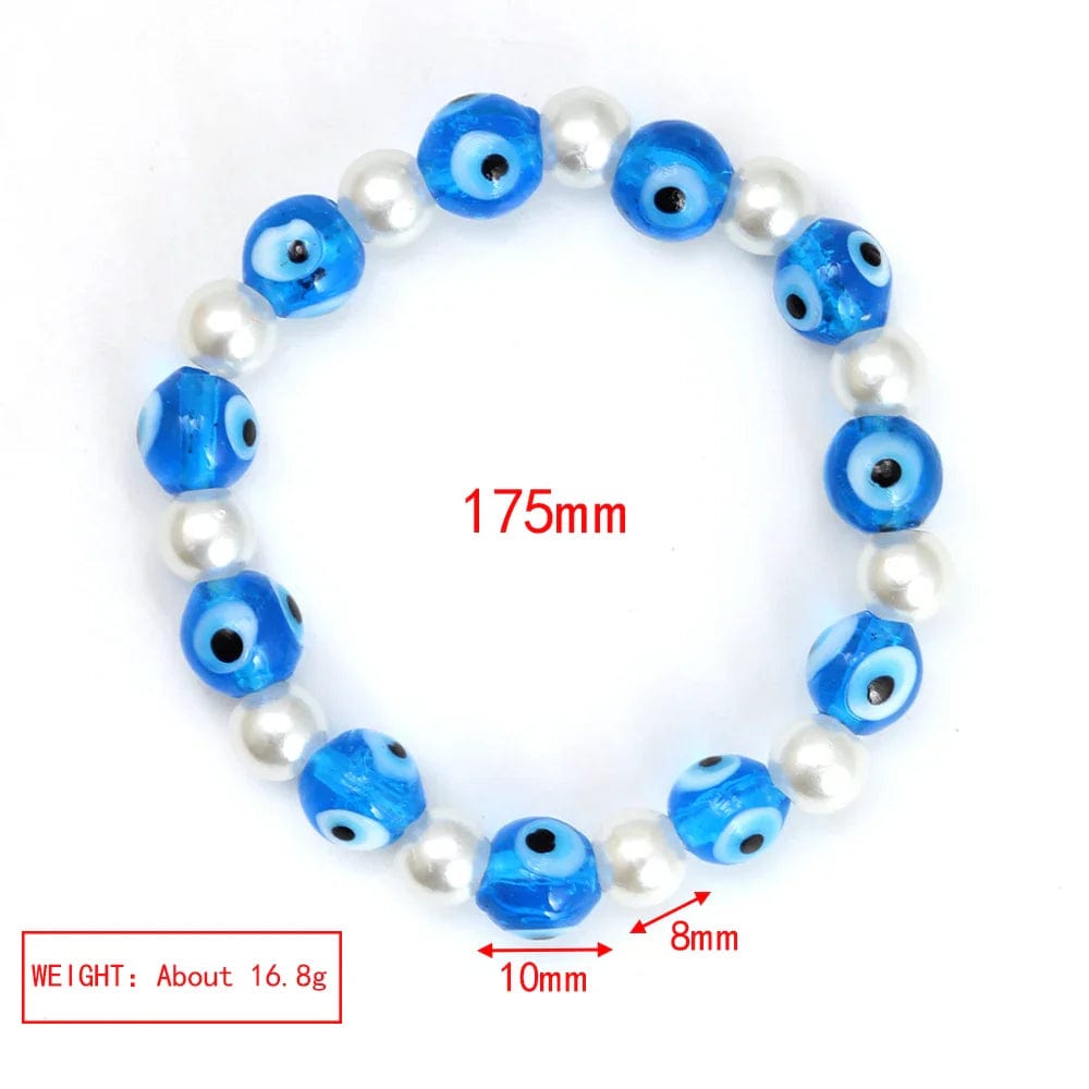 Greek Evil Eye Evil Eye Beads Bracelet for Women